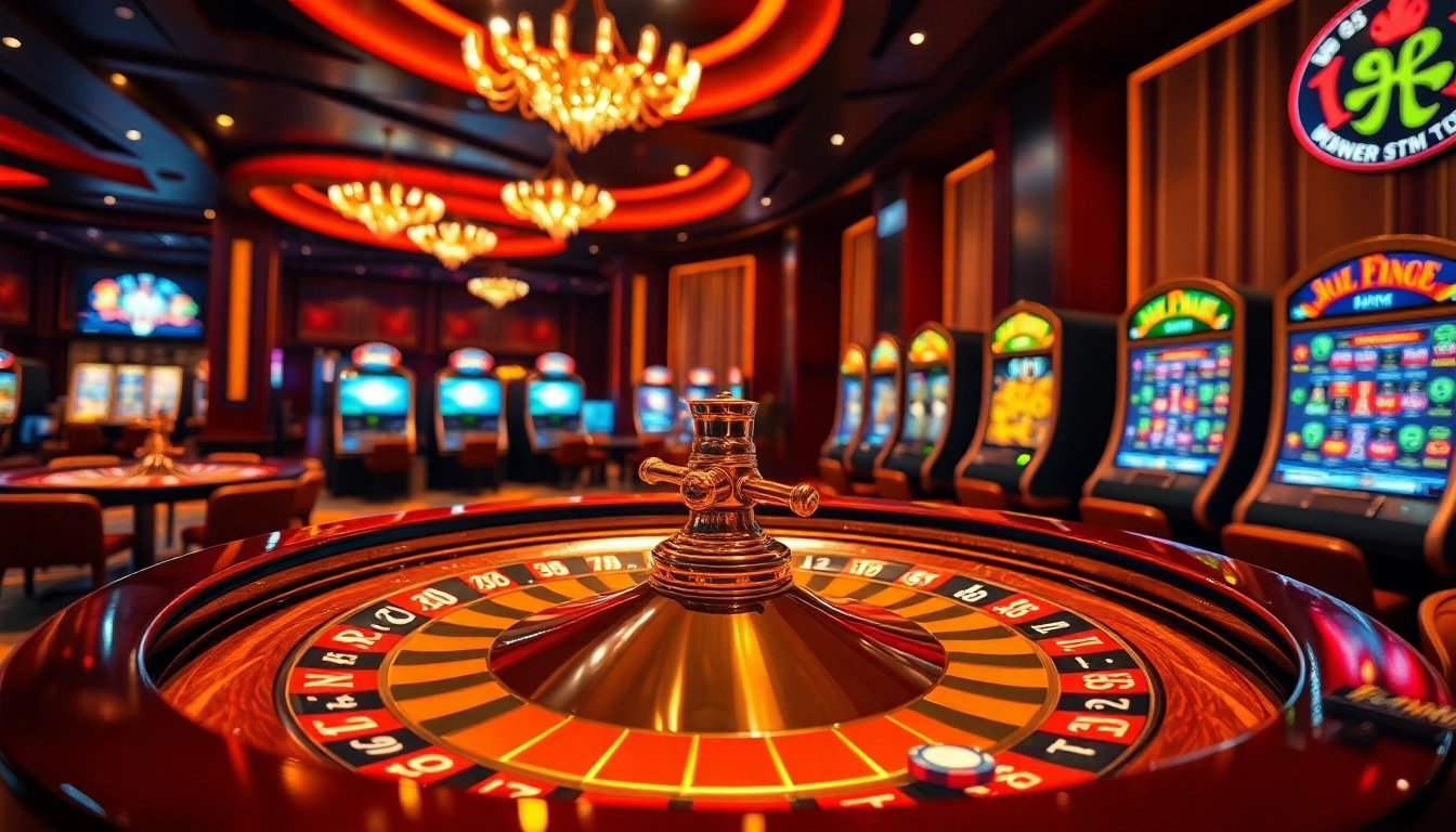 Experience thrilling wins at luckywin with vibrant casino tables and elegant gaming interfaces.
