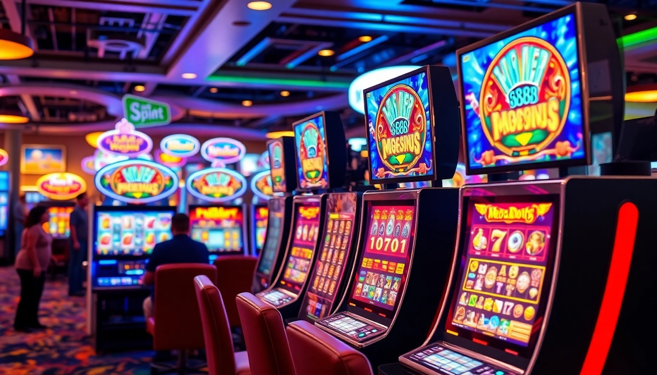 เล่นสล็อต mega888slot พร้อมบรรยากาศในคาสิโนที่มีผู้เล่นตื่นเต้น