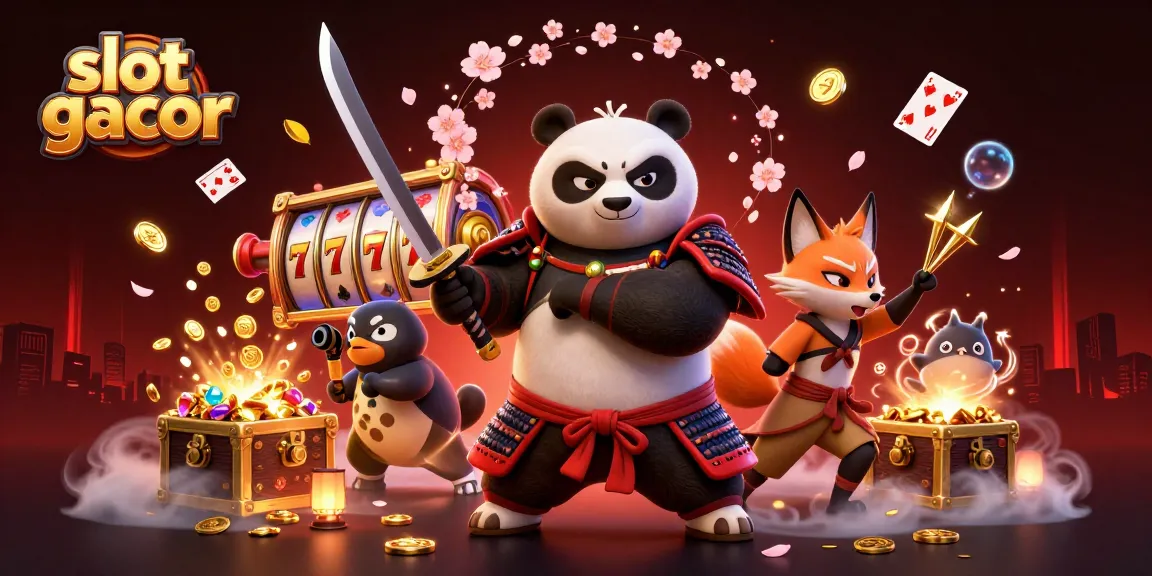 Engage with slot gacor through thrilling 3D characters and explosive game elements in the casino realm.
