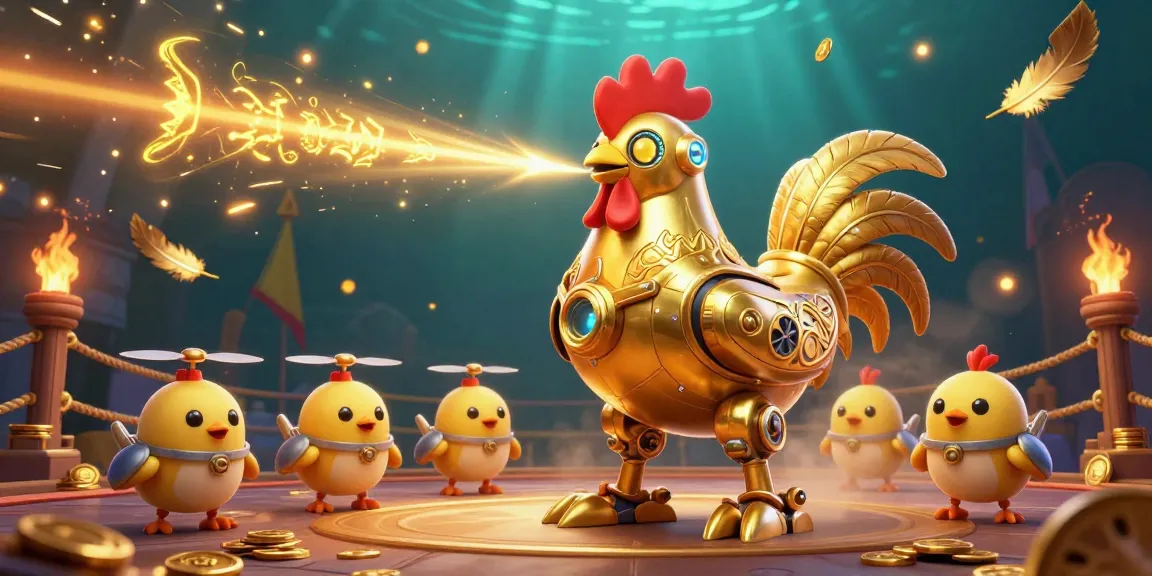 Engage with thrilling gameplay at xx88 featuring golden rooster robot and iconic casino elements.