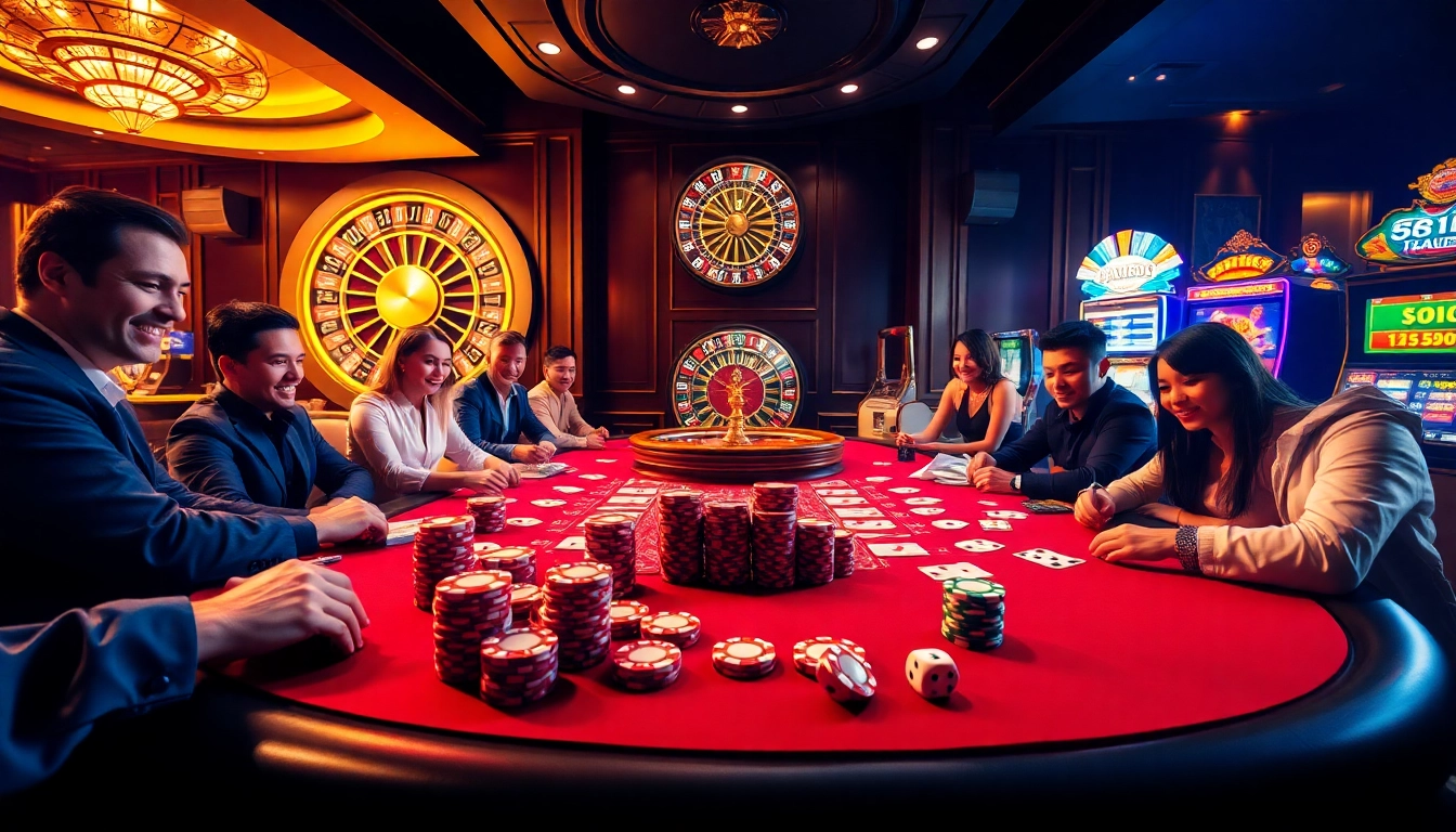 Experience the thrill of online gambling at https://68vip.trade/ with luxurious casino visuals.