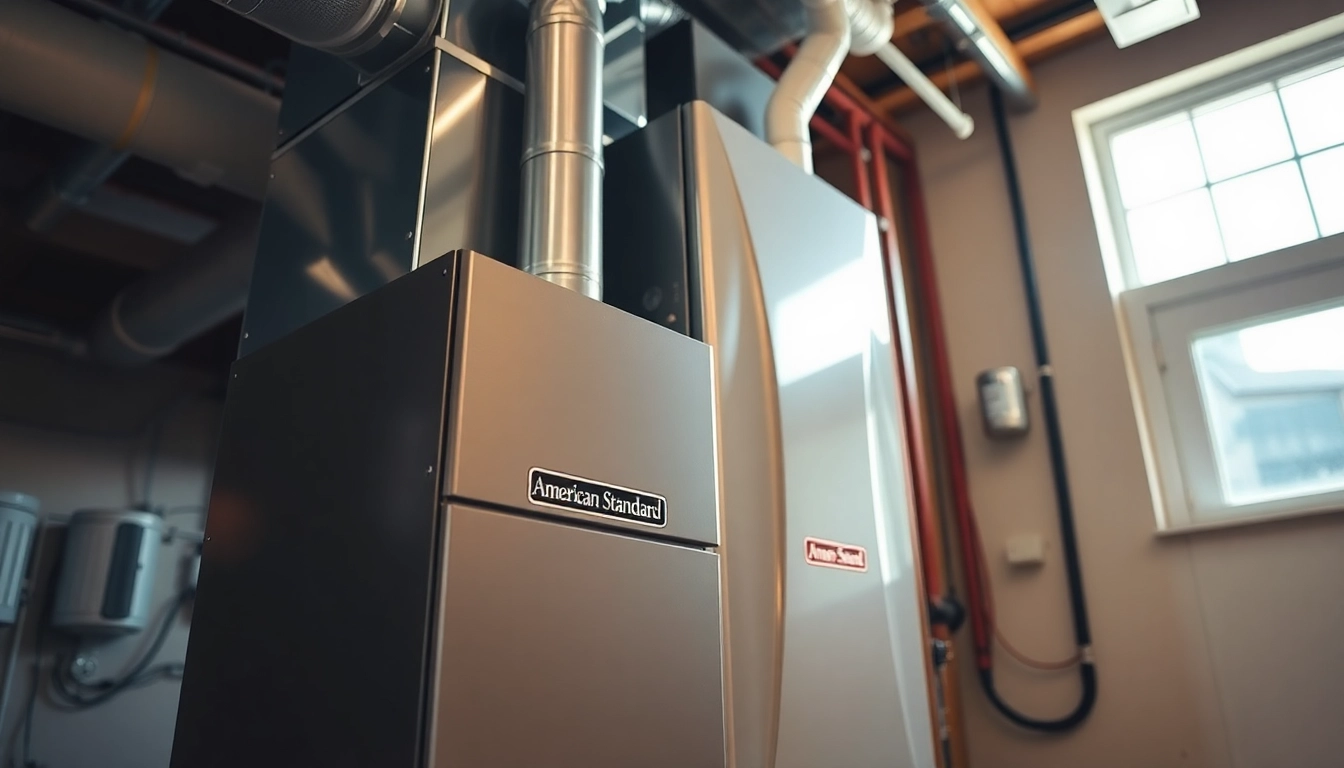 Install an American Standard furnace in Canada for efficient heating solutions