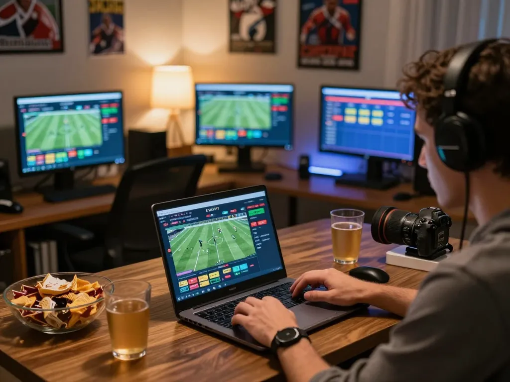 Socolivetv interface showing live sports betting, creating an engaging home entertainment atmosphere.