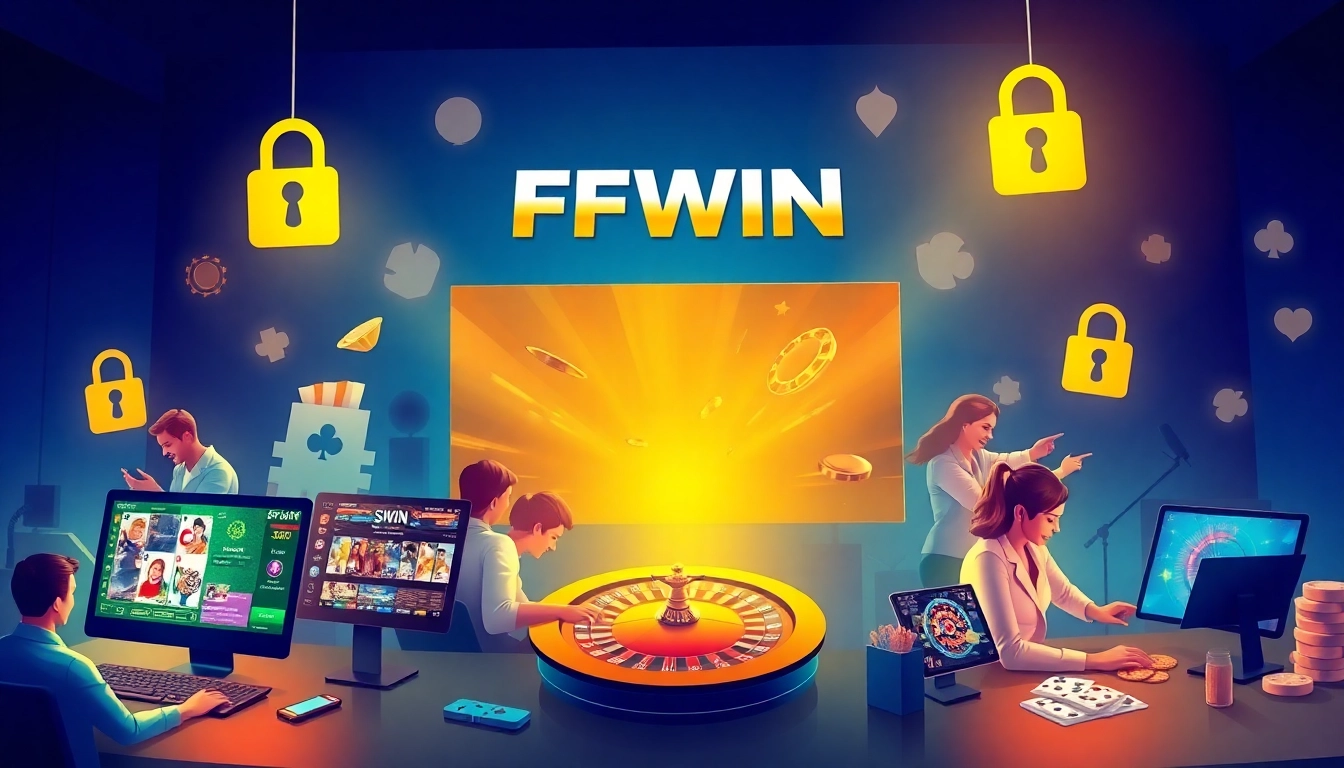 Experience FFWIN: dynamic online gaming platform with secure, engaging gameplay.