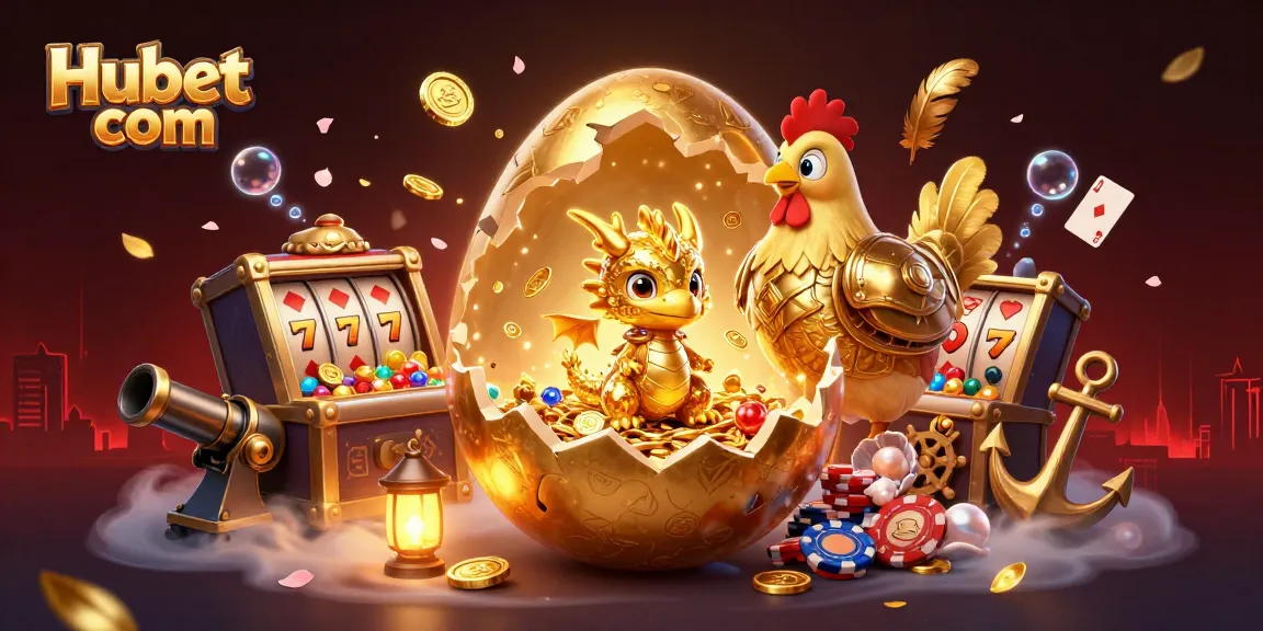 Engage with Hubet com's immersive casino experience featuring a golden dragon and vibrant slots.