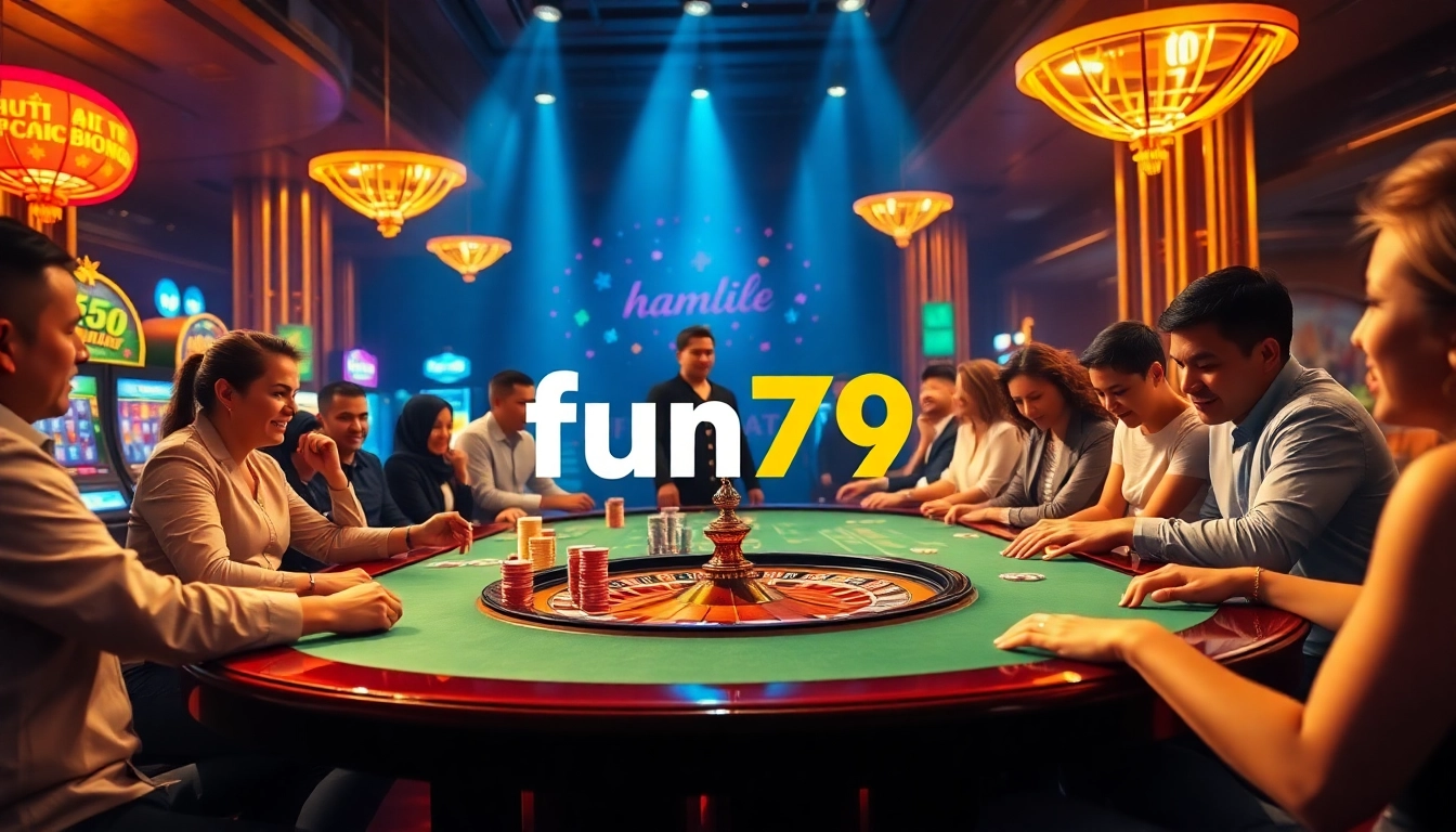 Engaging with the vibrant atmosphere at nhà cái fun79, a dynamic online casino experience.