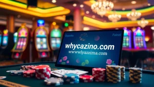 Engaging visual of the gaming platform https://whycazino.com showcasing casino games and vibrant atmosphere.