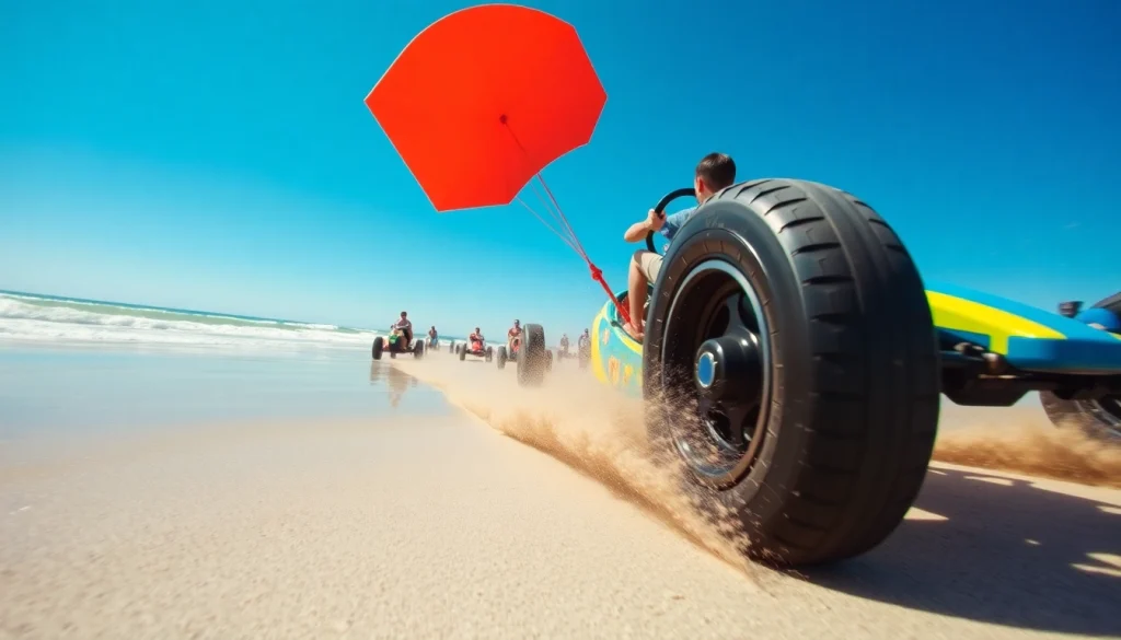 Ervaar de sensatie van blokarten op het strand met https://www.blokartschool.nl!