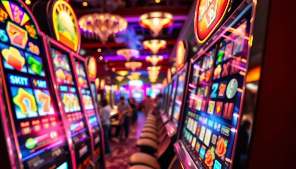 Menangkan permainan slot gacor dengan mesin slot yang berwarna-warni dan meriah.