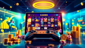 Menampilkan kasinojitu dengan antarmuka kasino online yang menarik dan permainan mendebarkan.