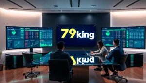 79king online betting platform: professional team at a tech-forward workspace with live dashboards