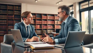 Consulting session at https://www.davidhardawaylaw.com showcasing professionalism and expertise.