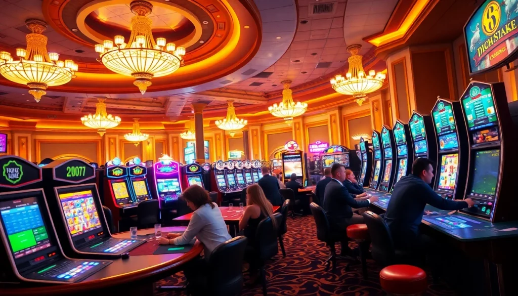 Menggoda pemain kasinojitu dengan suasana kasino yang meriah dan permainan yang menarik.