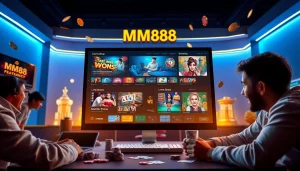 Experience MM88 online gaming with vibrant slot and poker action on a sleek platform.