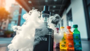 Erleben Sie den perfekten Genuss mit Oxva Liquid in einer stilvollen Umgebung.