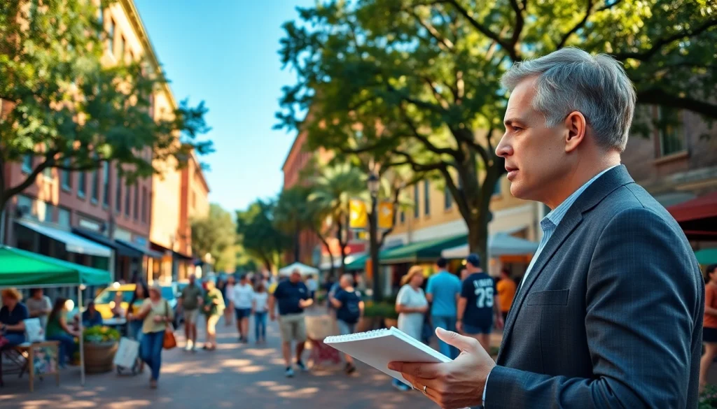 The Georgia Sun journalist captures local stories in vibrant Georgia city