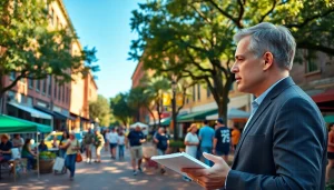 The Georgia Sun journalist captures local stories in vibrant Georgia city