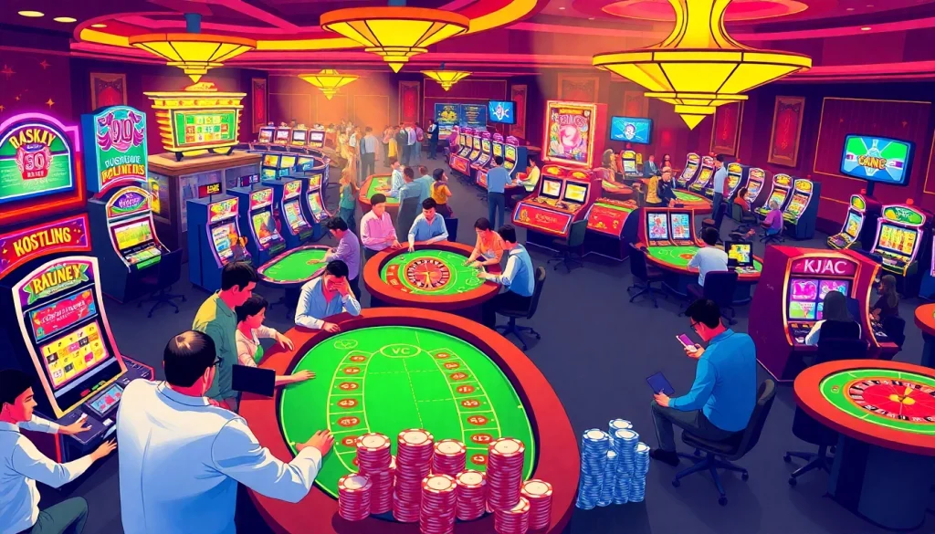 KJC AC offers vibrant casino experiences with thrilling games, tables, and slot machines.
