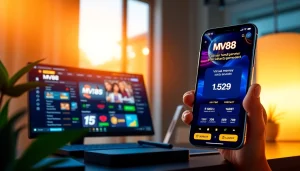 MV88 online platform showcasing secure USDT transactions and engaging user interface.