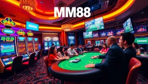 MM88 online casino scene showcasing exciting games and vibrant atmosphere.