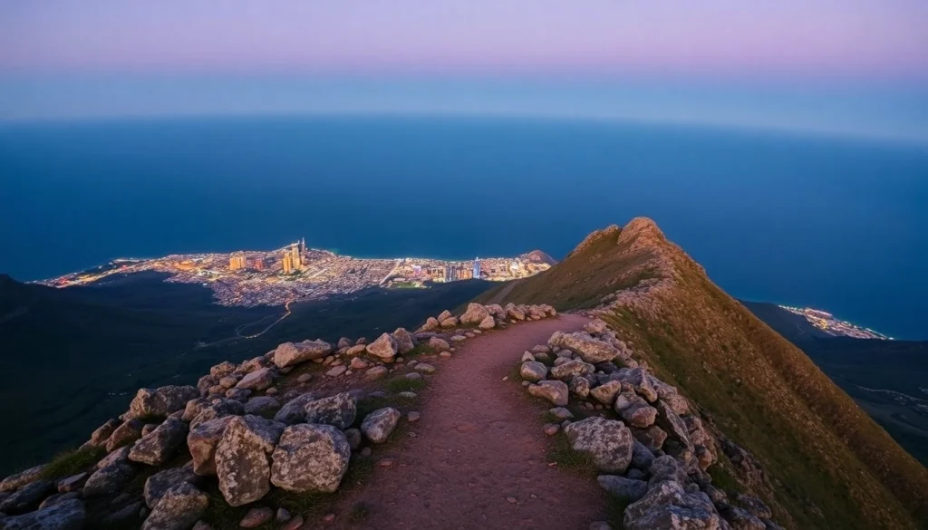 Experience guided hikes in Cape Town along spectacular trails with local guides amidst stunning landscapes.