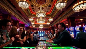 สัมผัสคาสิโนที่เต็มไปด้วยบรรยากาศตื่นเต้นจากการเล่นเกมที่มีชีวิตชีวา