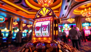 Mainkan jewel4d slot dengan desain menarik dan suasana kasino yang ceria.