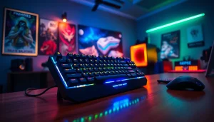 Engaging RR88 gaming device displayed in a vibrant setup enhancing the gaming experience.