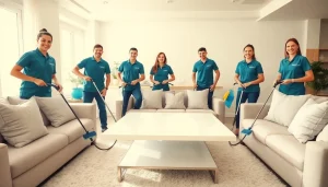 Experience a top-notch Cleaning Service with professionals ensuring a spotless home environment.
