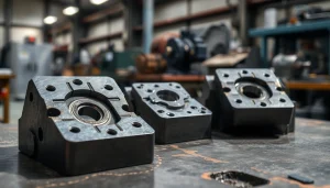 Metal Stamping Dies showcasing precision craftsmanship in a vibrant industrial workspace.