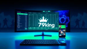 79king online betting interface with crown logo and live odds