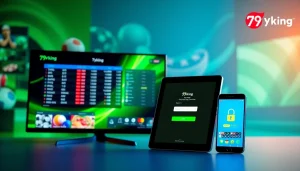 79king online betting platform with secure app interface and live odds