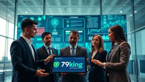 79king brand dashboard: secure login, 2025 analytics, and trustworthy fintech visuals