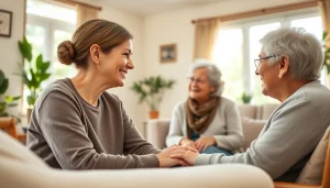 Engaging seniors at https://frontidas.com with compassionate care in a cozy, sunlit living environment.