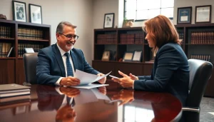 Consultation with Plantation, Boca Raton & Aventura Probate Lawyer in a warm, professional office setting.