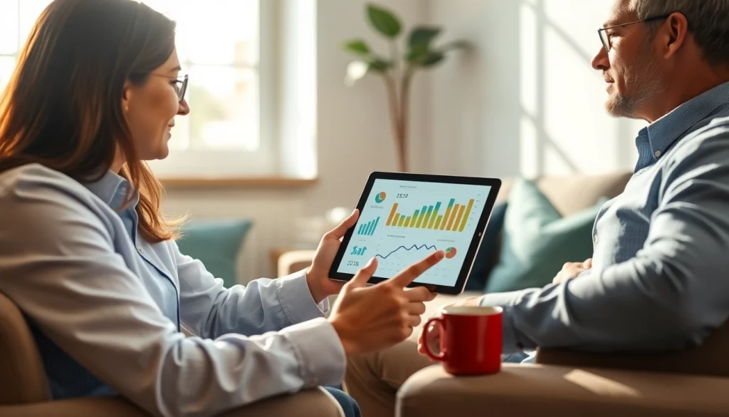 신용카드 현금화 관련 상담을 하는 전문가와 고객의 모습