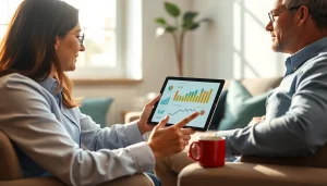 신용카드 현금화 관련 상담을 하는 전문가와 고객의 모습