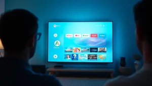 Stream endless entertainment options on https://vizomate.com featuring a modern IPTV interface.