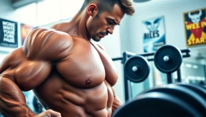 Showcasing an athlete lifting in the gym, highlighting the focus on 888 new strengths and determination.