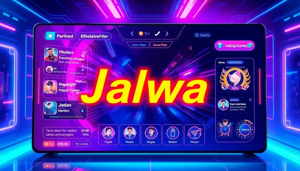 Discover Jalwa Game's exciting gaming interface, inviting players to engage and compete for real rewards.