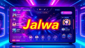 Discover Jalwa Game's exciting gaming interface, inviting players to engage and compete for real rewards.