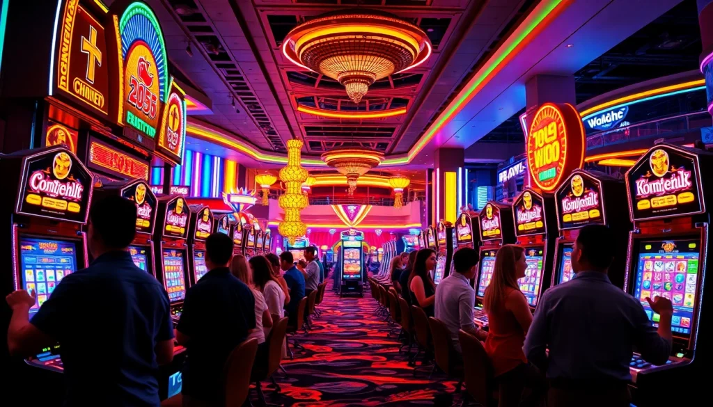 สนุกสนานที่คาสิโนที่สล็อตออนไลน์ พร้อมเครื่องสล็อตที่น่าสนใจ
