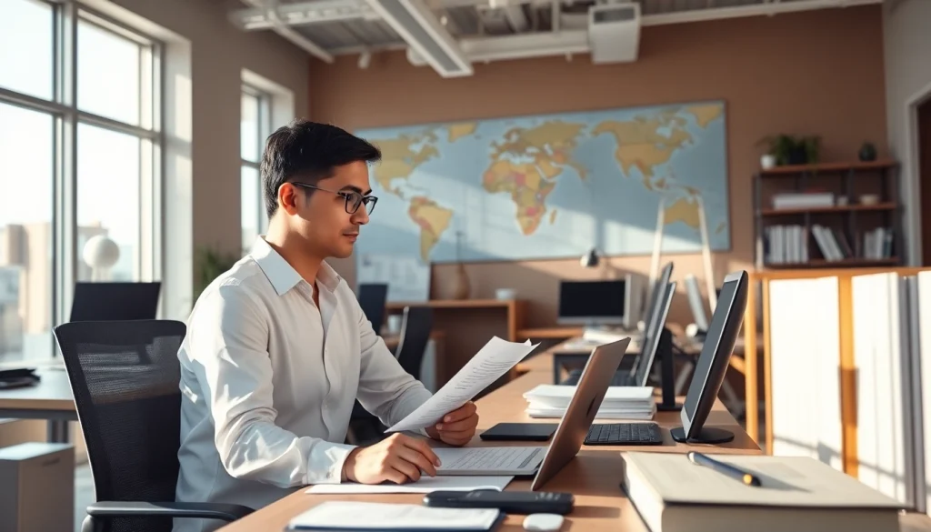 Enhance communication with https://www.elitetranslingo.com for professional translation services in an office.