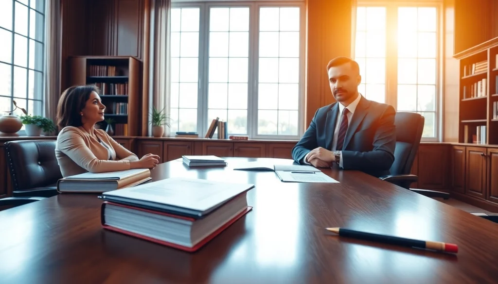 Engaging consultation at http://www.jacobsonpilaw.com showcasing a professional legal office.