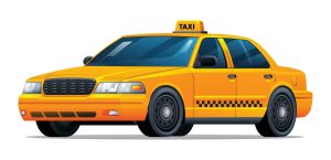yellow-taxi-car-illustration-isolated-on-white-background-vector