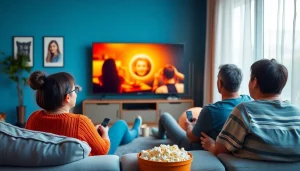 Momiptv provides a family streaming experience as they enjoy quality time together.