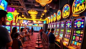 Menangkan hadiah pada permainan bro138 slot dengan mesin slot yang menarik dan cerah.