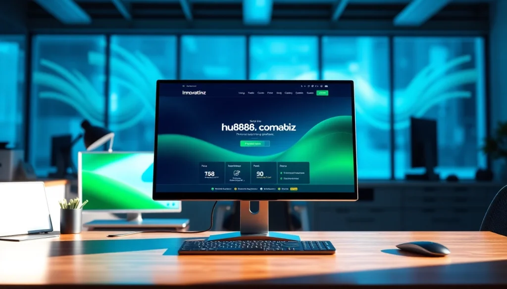 Engage with the innovative interface of https://u888com.biz/ showcasing digital advancements in a professional setting.