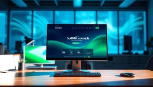 Engage with the innovative interface of https://u888com.biz/ showcasing digital advancements in a professional setting.