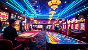 Engaging online gaming scene at XX88.XYZ showcasing exciting casino features